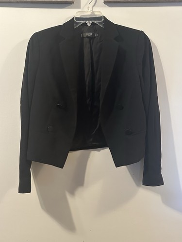 Mango basic blazer open - open, front